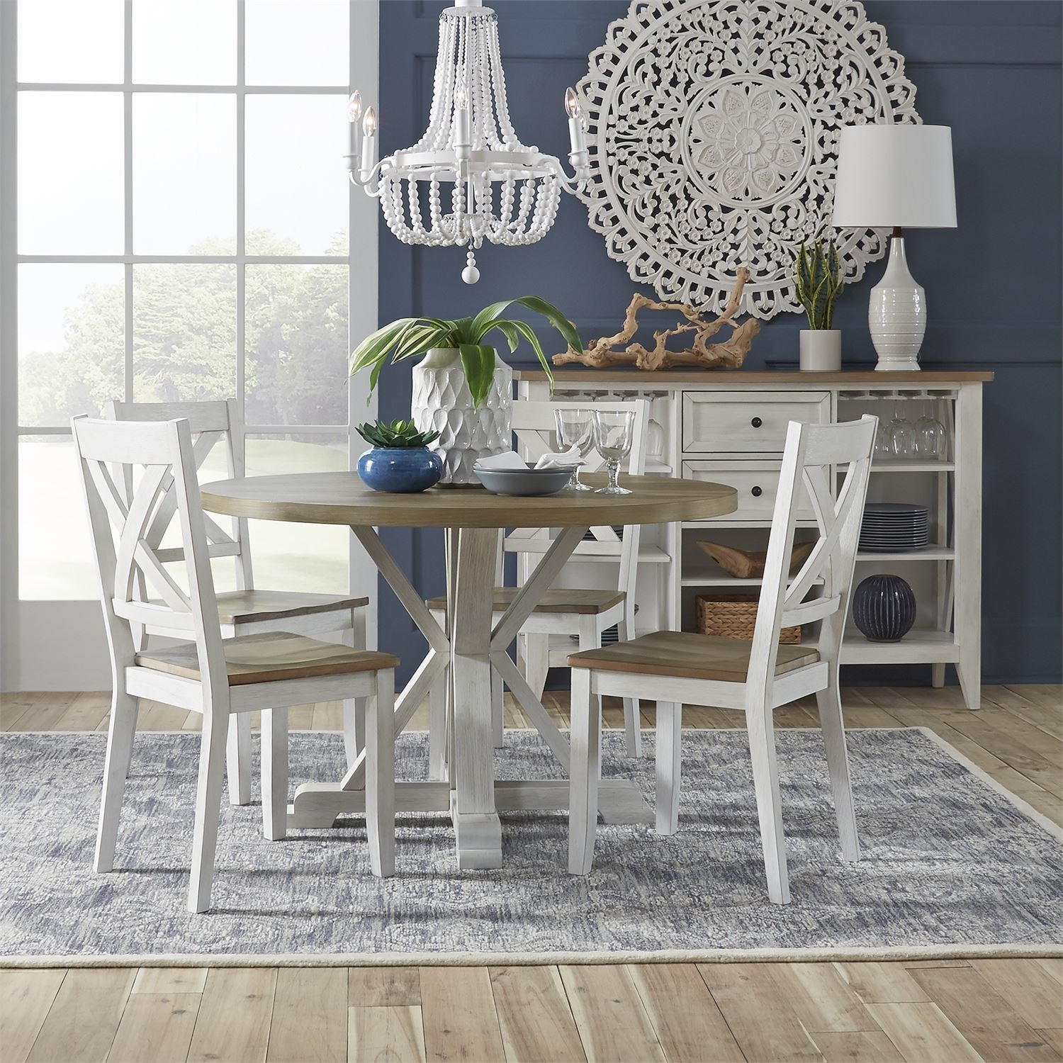 Liberty Furniture Lakeshore 519WH Dining Room Group 1 Dining Room Group Pilgrim Furniture City